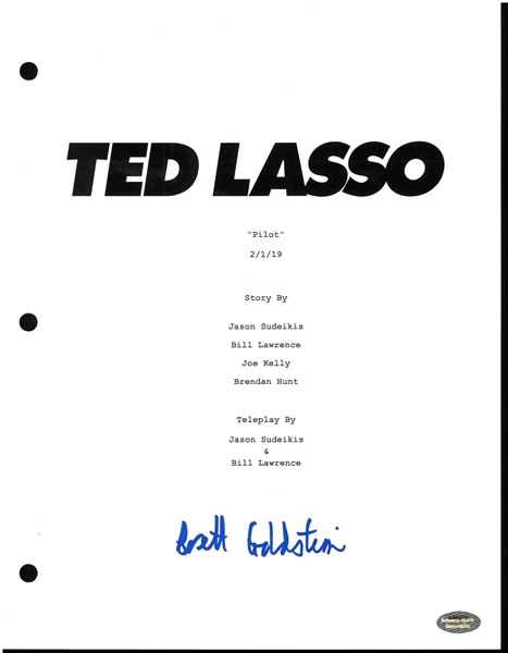 Brett Goldstein (Roy Kent) Autographed Script Cover