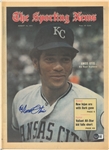 Amos Otis Autographed Sporting News