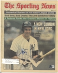 Steve Kemp Autographed Sporting News