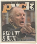 Red Berenson Autographed Puck Magazine