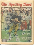 Mark Herrmann Autographed Sporting News 