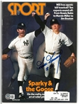 Goose Gossage Autographed Sport Magazine
