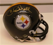 Chuck Noll Autographed Steelers Mini Helmet
