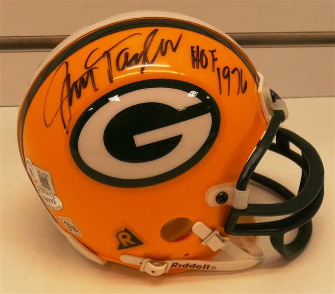 Jim Taylor Autographed Packers Mini Helmet