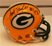 Jim Taylor Autographed Packers Mini Helmet