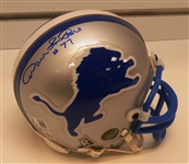 Dan LaRose Autographed Lions Mini Helmet