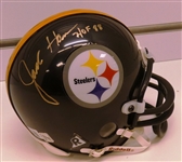 Jack Ham Autographed Steelers Mini Helmet