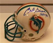 Bob Griese Autographed Dolphins Mini Helmet