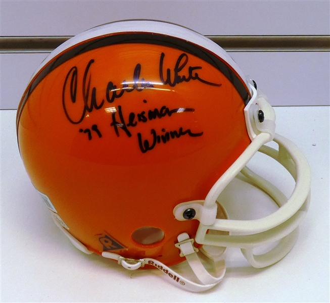 Charles White Autographed Browns Mini Helmet