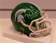 Mel Tucker Autographed MSU Mini Helmet