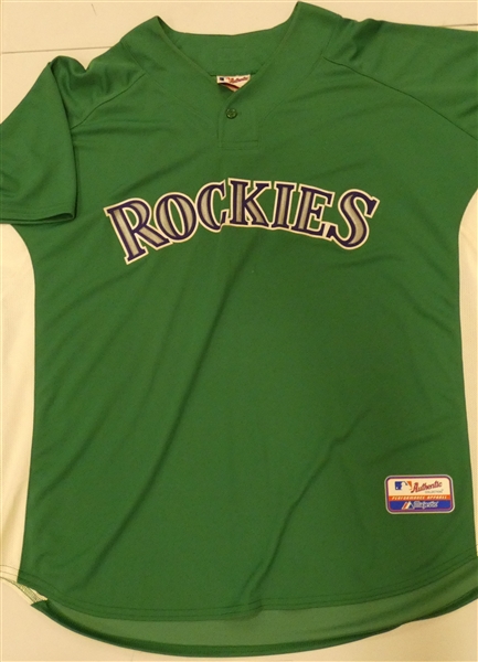 Colorado Rockies XXL St. Patricks Day Jersey