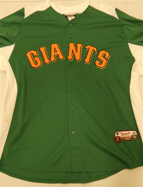 SF Giants XXL St. Patricks Day Jersey