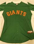 SF Giants XXL St. Patrick's Day Jersey