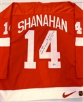 Brendan Shanahan Autographed Red Wings Jersey