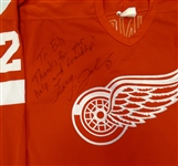 Greg Johnson Autographed Red Wings Jersey