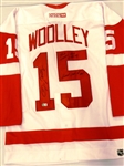 Jason Wooley Autographed Red Wings Jersey