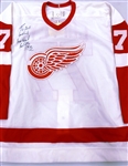 Paul Coffey Autographed Red Wings Jersey