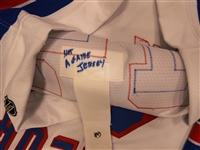 Theo Fleury Autographed Rangers Jersey