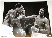 Thomas Hitman Hearns Autographed 16x20