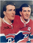 Henri & Maurice Richard Autographed 11x14