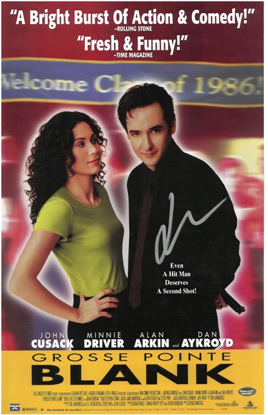John Cusack Autographed 11x17 Grosse Pointe Blank