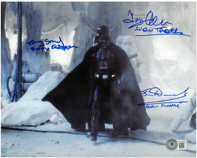 Empire Strikes Back 8x10 Signed by 3