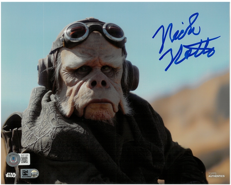 Nick Nolte Autographed 8x10