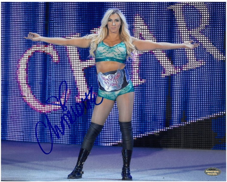 Charlotte Flair Autographed 8x10