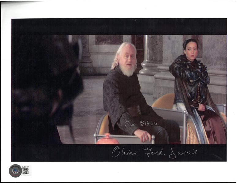 Oliver Ford Davies Autographed 8x10