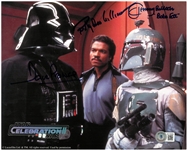 Star Wars 8x10 Autographed by 3
