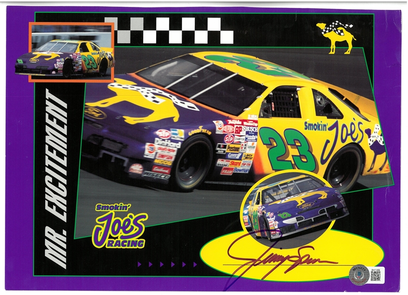Jimmy Spencer Autographed 8x10