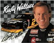 Rusty Wallace Autographed 8x10