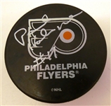 Paul Holmgren Autographed Flyers Puck
