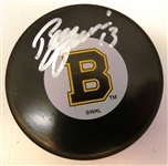 Bill Guerin Autographed Bruins Puck