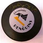 Jaromir Jagr Autographed Penguins Puck