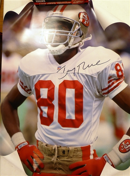 Jerry Rice Autographed 30x40 Photo