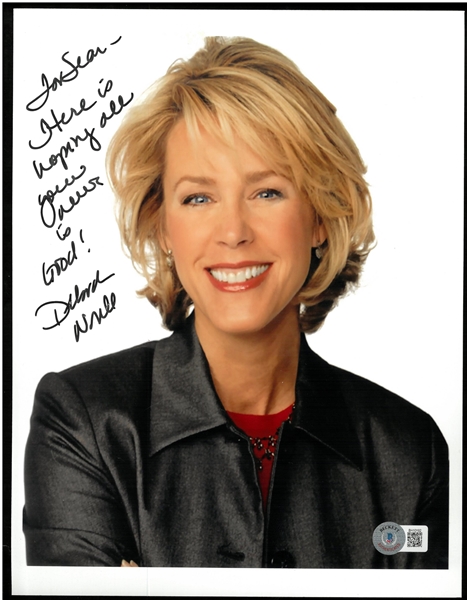 Deborah Norville Autographed 8x10