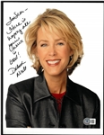 Deborah Norville Autographed 8x10