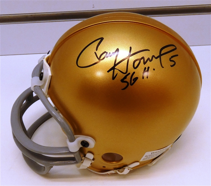 Paul Hornung Autographed Notre Dame Mini Helmet