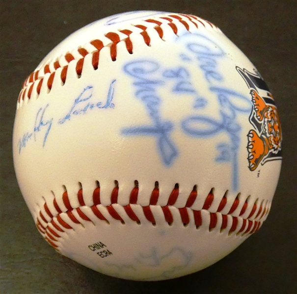 Detroit Tigers Stars Multi Signed Baseball