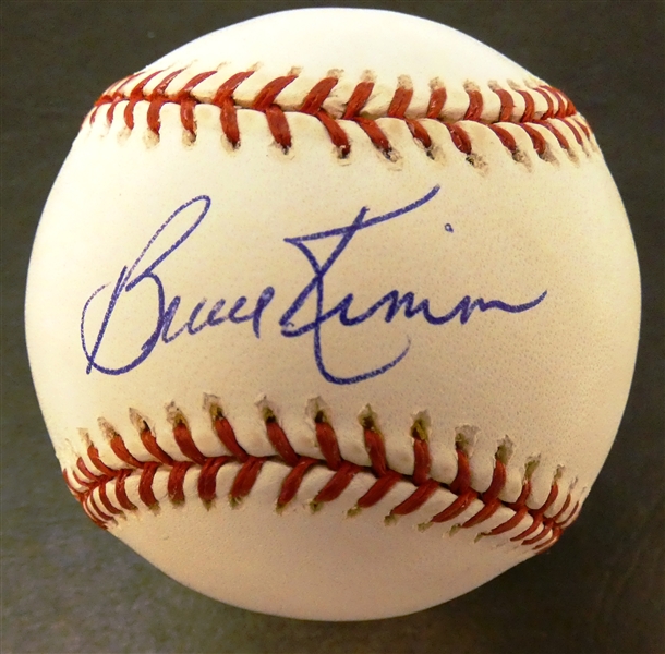 Bruce Kimm Autographed Baseball