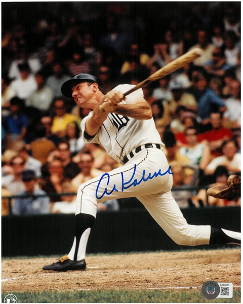 Al Kaline Autographed 8x10