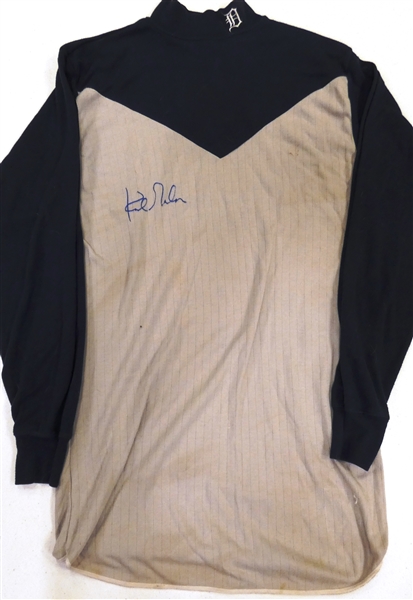 Kirk Gibson Game Worn Autographed Detroit Tigers Undershirt