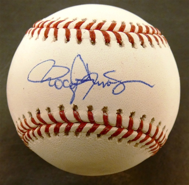 Roger Clemens Autographed Baseball