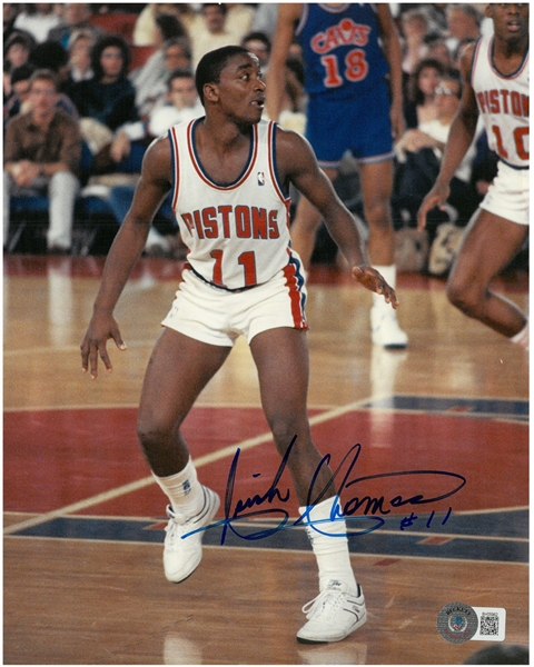 Isiah Thomas Autographed 8x10