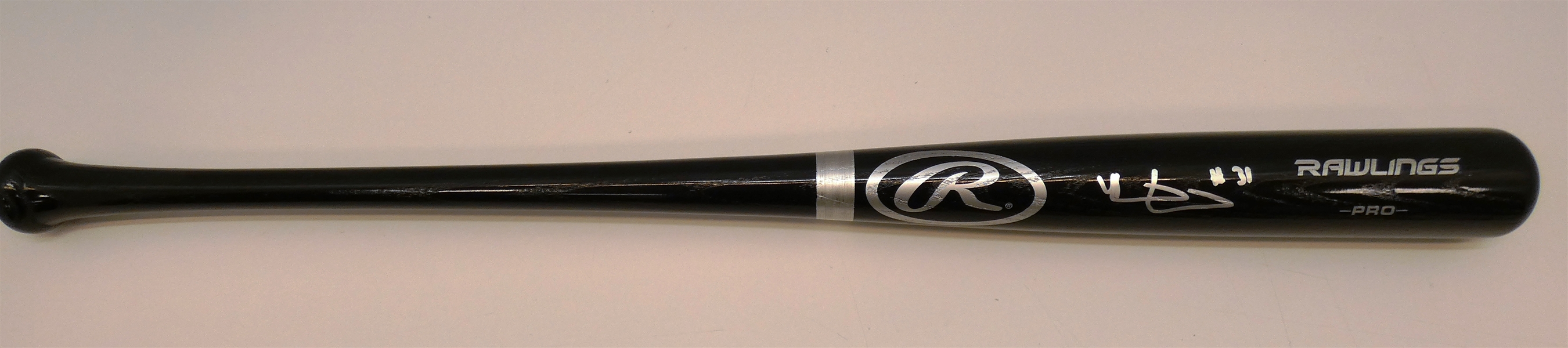 Riley Greene Autographed Rawlings Bat