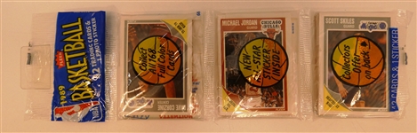 Michael Jordan Showing Front 1989/90 Fleer Rack Pack