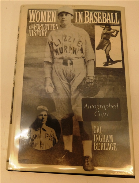 AAGPBA Autographed "Women in Baseball" Book