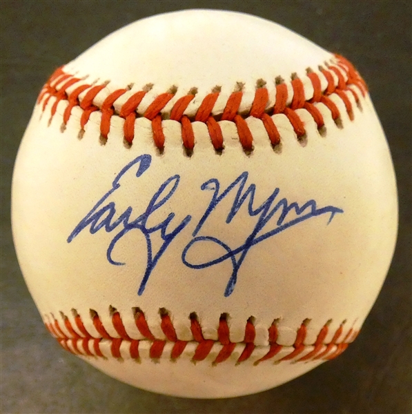 Early Wynn Autographed Baseball