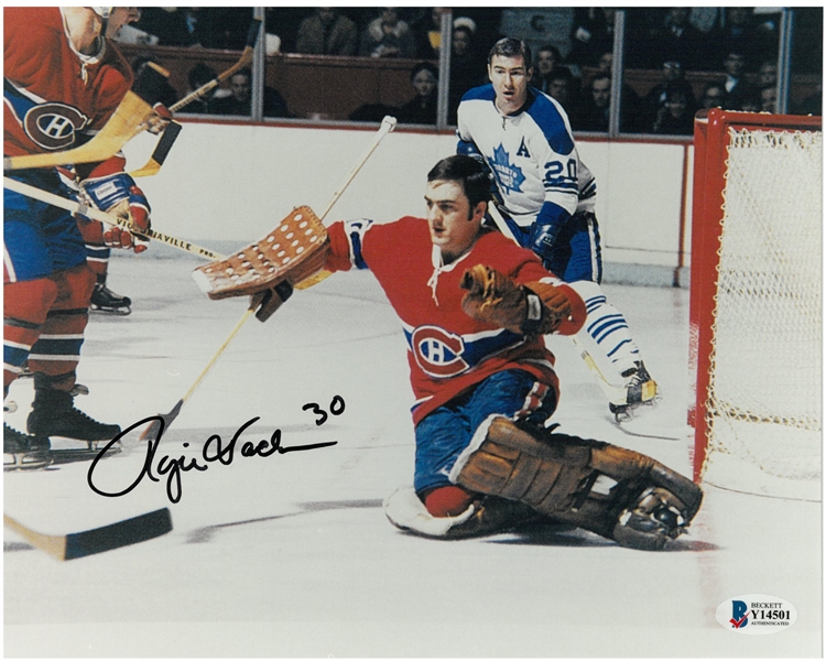 Rogie Vachon Autographed 8x10